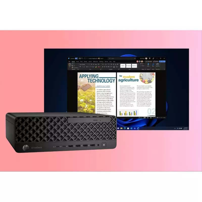 Ordenador HP EliteDesk 800 G1 Ai - Core Ultra 5 235 16 GB RAM 512 GB SSD Intel Graphics Win 11 Pro