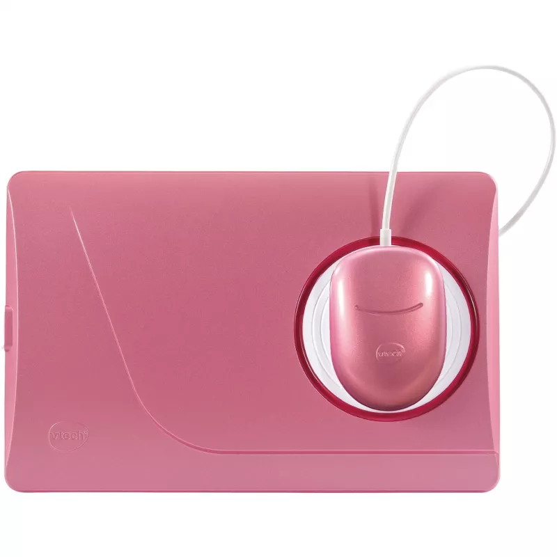 VTech Genio portátil de aprendizaje rosa — portátil de aprendizaje infantil, dispositivo interactivo de aprendizaje y juego