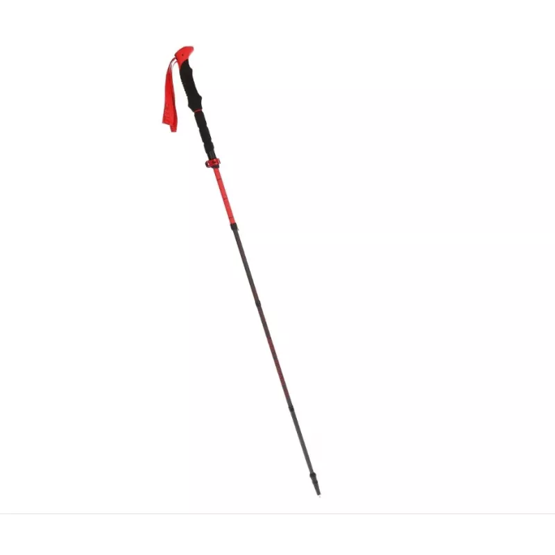 Bastones de marcha nórdica Viking SPIDER FS negro/rojo UNI – bastones de trekking ajustables