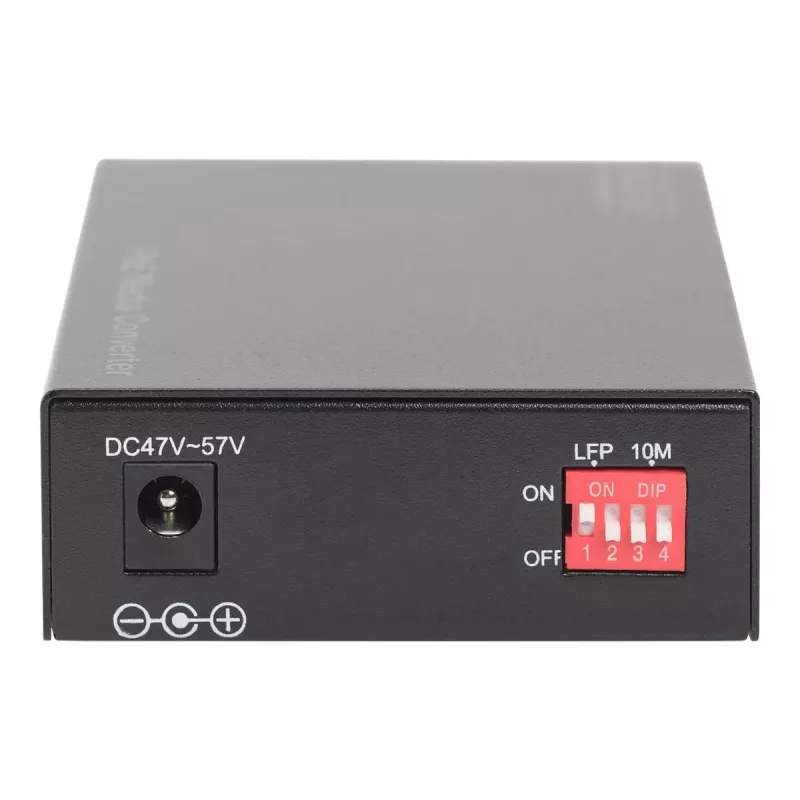 Digitus Convertidor de medios Gigabit PoE, RJ45 / SC, SM, PSE