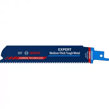 Bosch EXPERT ‘MEDIUM-THICK TOUGH METAL’ S 955 HHM hoja de sierra sable acero al carbono (HCS) 1 ud.