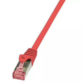 Logilink PrimeLine - cable de red - RJ-45 (M) - RJ-45 (M) - 1 m - SFTP, PiMF - CAT 6 - liso, libre de halógenos - rojo (CQ2034S)