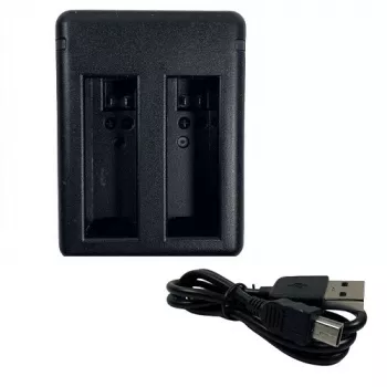 Cargador de batería GOPRO AHDBT401, doble