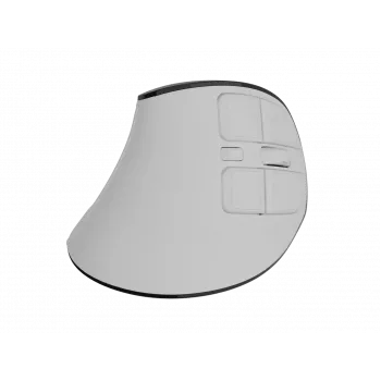 Ratón vertical inalámbrico NATEC Euphoniе Pro Bluetooth 5.0, 4000 DPI, programable, silencioso, blanco
