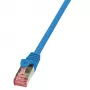 LOGILINK CQ2016S LOGILINK latiguillo Cat.6 S/FTP PIMF PrimeLine 0,25 m, azul