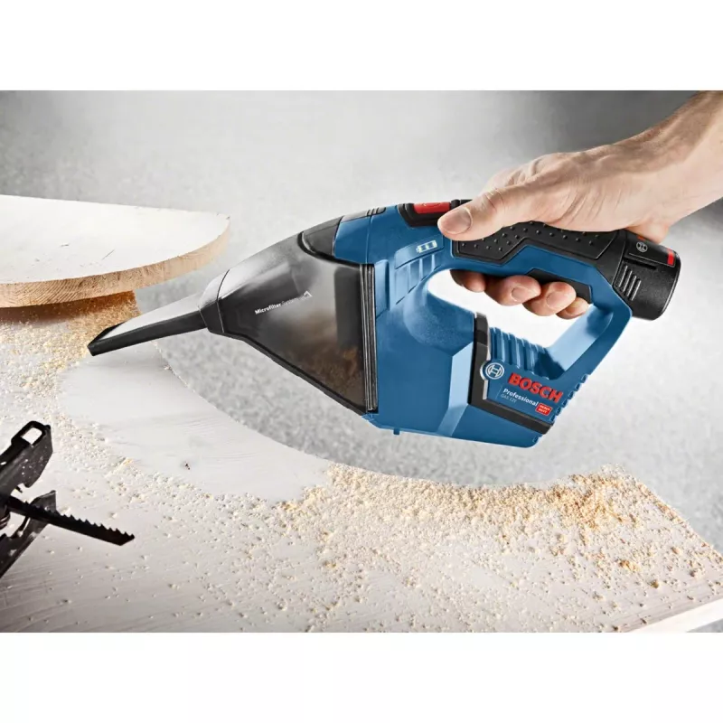 Bosch GAS 10,8 V-LI aspirador de mano azul sin bolsa