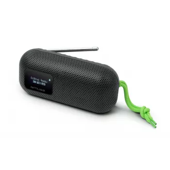 Muse Altavoz con radio FM | M-750 FBT | 10 W | resistente al agua | Bluetooth | negro | portátil | conexión inalámbrica