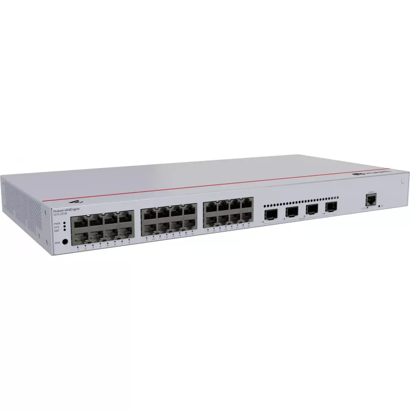 Switch Huawei S310-24T4X Gigabit Ethernet 24 puertos 1U gris