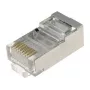 Pack de conectores macho RJ45 extra digital LYUS006 — 100 piezas, para cable Ethernet