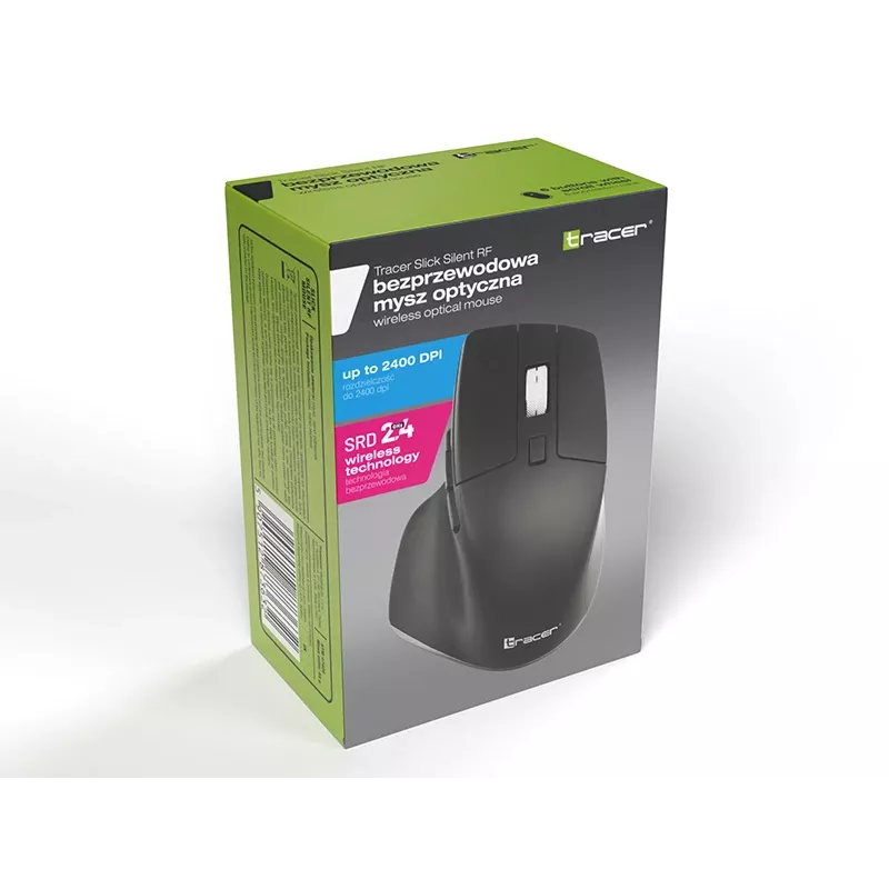 Ratón óptico inalámbrico Tracer 47420 Slick Silent RF