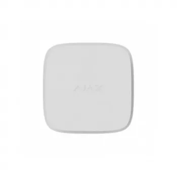 Detector de humo inalámbrico blanco con detección de CO, batería intercambiable para Ajax Hub/Hub2/Hub Plus