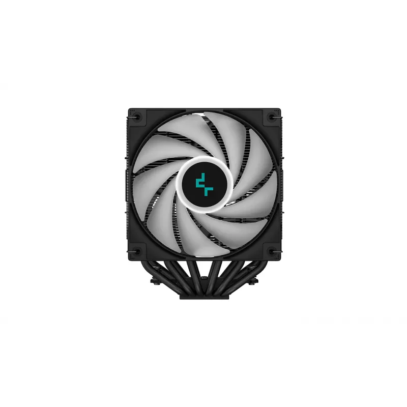 DeepCool AG620 BK ARGB Disipador de CPU por aire 12 cm Negro, Blanco 1 unidad