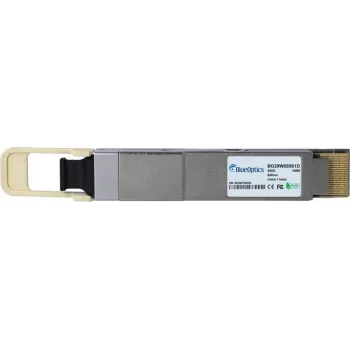 Módulo transceptor de red BlueOptics QSFP-200G-SR4-BO, QSFP-DD, 200 Gbit/s, MPO-16/MTP-16, hasta 100 m, plata