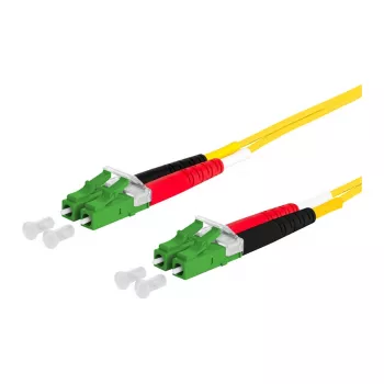 METZ CONNECT cable de parcheo OpDAT LC-D APC/LC-D APC OS2 3,0 m – cable