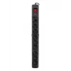 Protección contra sobretensiones Armac M9/15/CZ negro 9 tomas AC 250V 1,5m