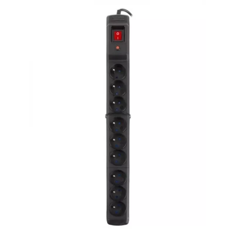 Protección contra sobretensiones Armac M9/15/CZ negro 9 tomas AC 250V 1,5m