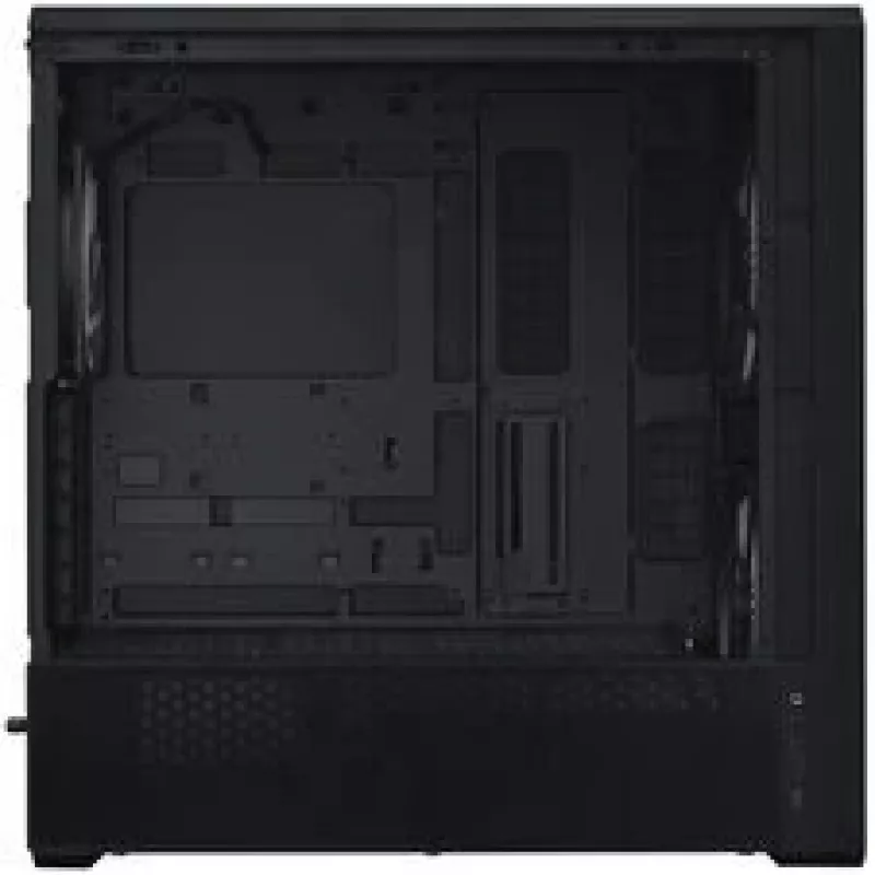 Caja de PC Lian Li LANCOOL 217 INF + 3 ventiladores UNI FAN SL-INF 120 Reverse-Blade - negro