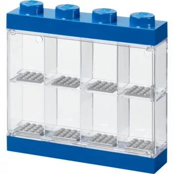 Room Copenhagen LEGO Vitrina para minifiguras Azul (azul/transparente)