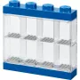 Room Copenhagen LEGO Vitrina para minifiguras Azul (azul/transparente)