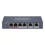 Switch gestionado Hikvision DS-3E1106HP-EI 6 puertos PoE Fast Ethernet