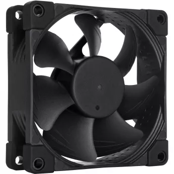Ventilador de carcasa Noctua NF-A8 PWM CH.BK.S 80 mm, 4-Pin-PWM, 450–2200 U/min, 17,7 dB