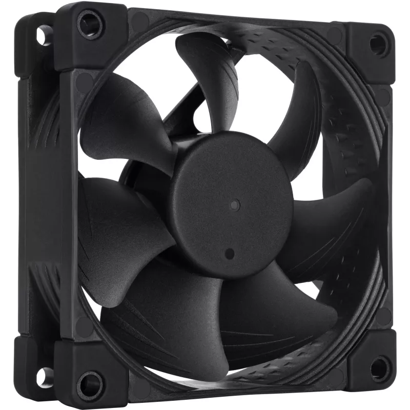 Noctua NF-A8 PWM chromax.black.swap NF-A8 PWM CH.BK.S ventilador de caja, 80 mm, 80x80x25 mm, 450–2200 rpm, negro