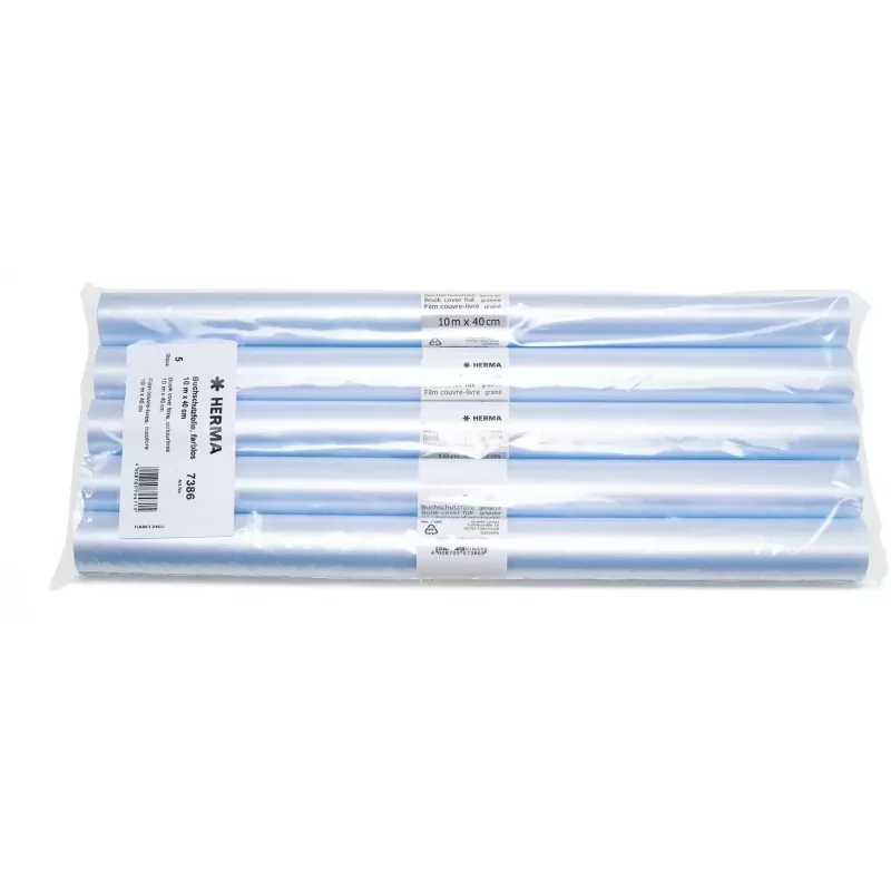 Herma Film protector para libros 10 m x 40 cm transparente 7386