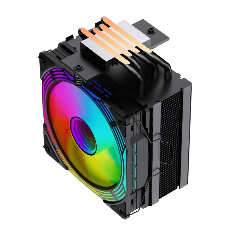 Gamemax | Disipador de CPU por aire | ICE FORCE | Negro