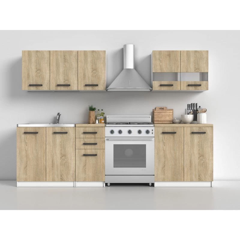 Topeshop KUCHNIA SET SONOMA conjunto de muebles de cocina/comedor