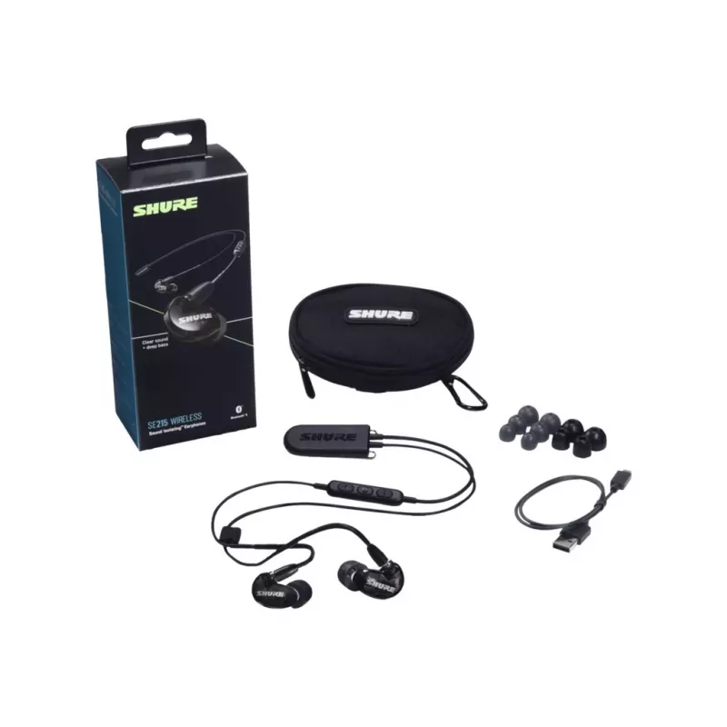 Shure SE215 Auriculares, Negro | Shure
