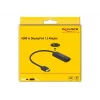 Adaptador HDMI-A macho a DisplayPort hembra 4K 60 Hz DeLOCK 63206