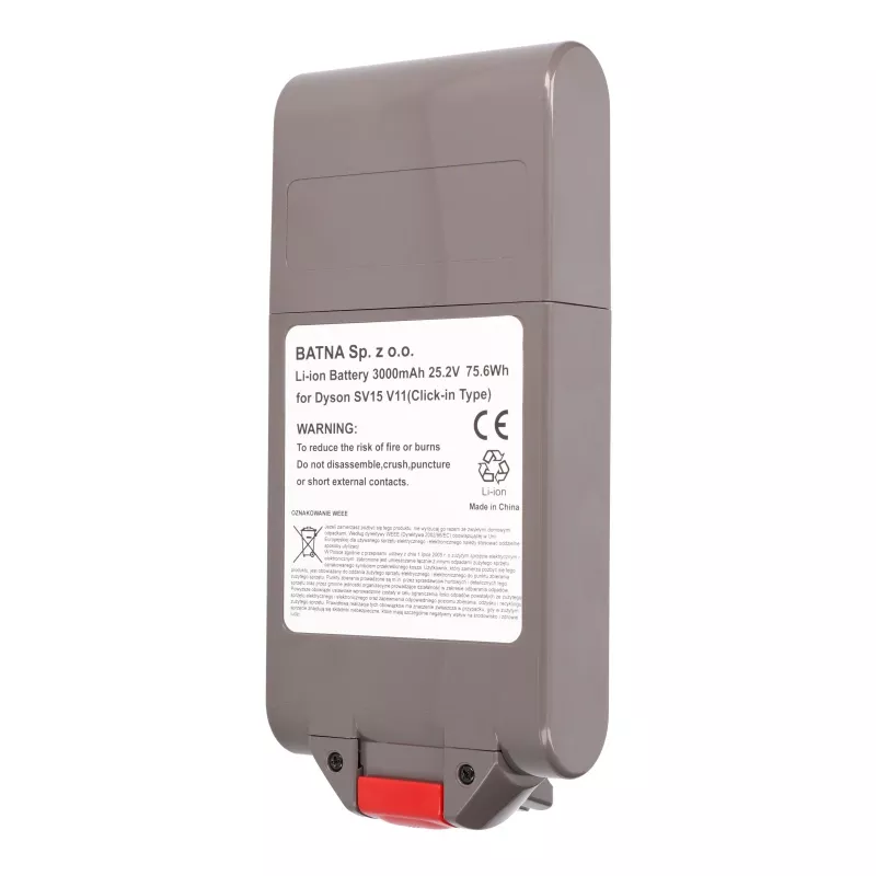 Batería de repuesto para Dyson V11 25,2V 3000mAh de Extralink