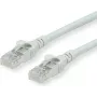 ROLINE - cable de parcheo - RJ-45 (M) a RJ-45 (M) - 1 m - UTP - CAT 6a - libre de halógenos, moldeado, hilo flexible - gris (21.15.2701)