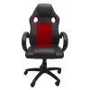 Silla de oficina Topeshop FOTEL ENZO CZER-CZAR con asiento acolchado y respaldo acolchado