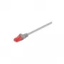 Cable de parcheo CAT 6 Goobay de Wentronic, U/UTP, gris, 3 m - LSZH libre de halógenos, cobre (93672)
