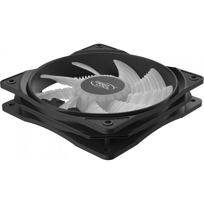 DeepCool RF120B Ventilador de carcasa 12 cm negro, translúcido 1 unidad