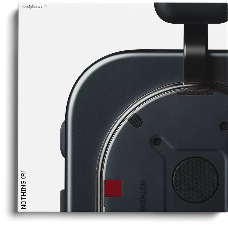 Auriculares over-ear con cancelación de ruido Nothing Headphone (1) — Negro, cancelación activa de ruido, con cable e inalámbricos