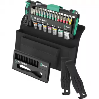 Set de herramientas Wera Bicycle Set 3, 41 piezas – para mantenimiento y reparación de bicicletas
