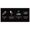 Luz de neón LED MANTA SNL91MT estilo RAKETA – panel de neón LED decorativo, modelo SNL91MT