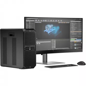 Estación de trabajo HP Z6 G5 A - Torre - 4U - 1 x Ryzen ThreadRipper PRO 7955WX / 4.5 GHz - RAM 64 GB - SSD 2 TB - HP Z Turbo Drive, NVMe, TLC - sin gráfica