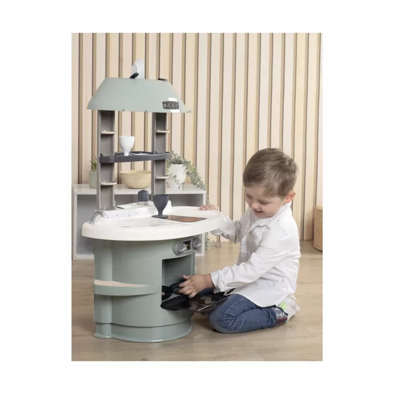 Cocina de juguete Simba-Dickie Smoby Nova cocina infantil, set compacto de juego de rol