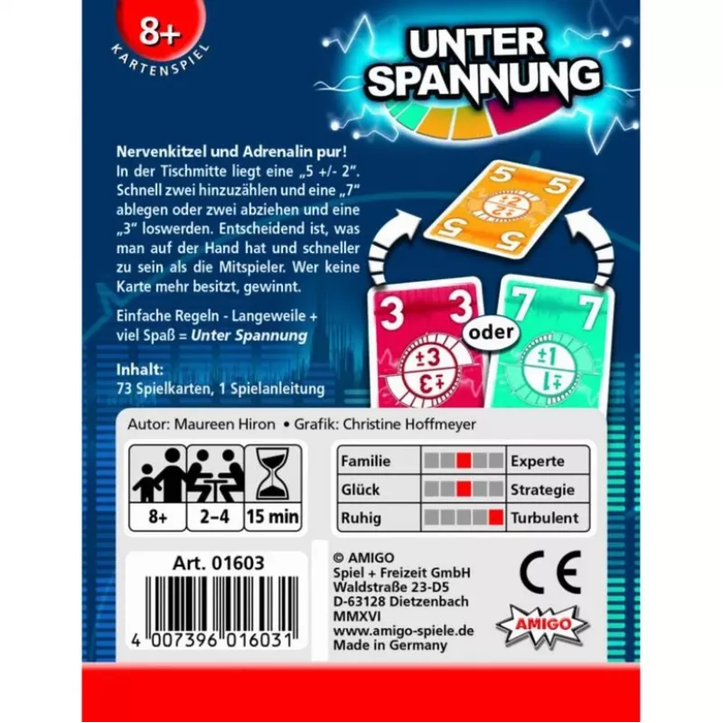 Amigo Unter Spannung, juego de cartas