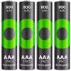 Pilas R03/AAA NI-MH 800mAh Blíster 4 uds. PRO