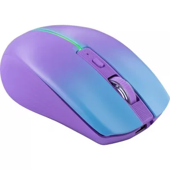Ratón DEFENDER MYSTERY MM-301 RF+BT LILA 1600dpi 6T