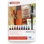 Rotulador Edding 1300 colourpen negro azul marrón verde naranja rosa lila rojo amarillo 10 uds.
