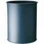 Papelera DURABLE metal redonda 15 litros antracita