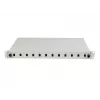 Patch panel Lanberg FOP1-12SS-LDS gris ABS acero 19 pulgadas