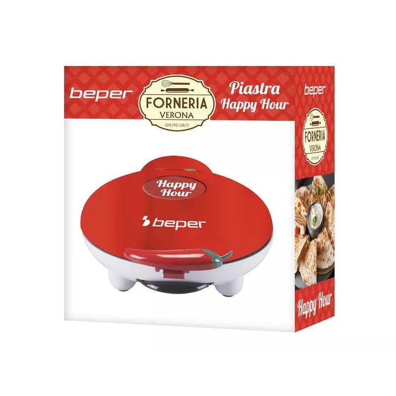 Parrilla eléctrica Beper Party Line P101CUD600 600W — serie Party Line, 600 W de potencia