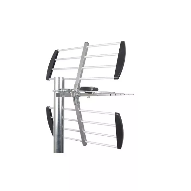 Libox LB1600 antena de TV direccional DVB-T, 16 elementos, pasiva, de exterior, 18 dB, filtro LTE