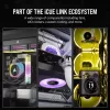 Ventilador Corsair iCUE LINK RX140 RGB 14 cm blanco 300–1700 RPM
